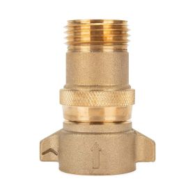 Camco Brass Water Pressure Regulator | Reduces Water Pressure to a Safe and Consistent 40-50 PSI | Protect Appliances and Prolong Equipment Life (4005